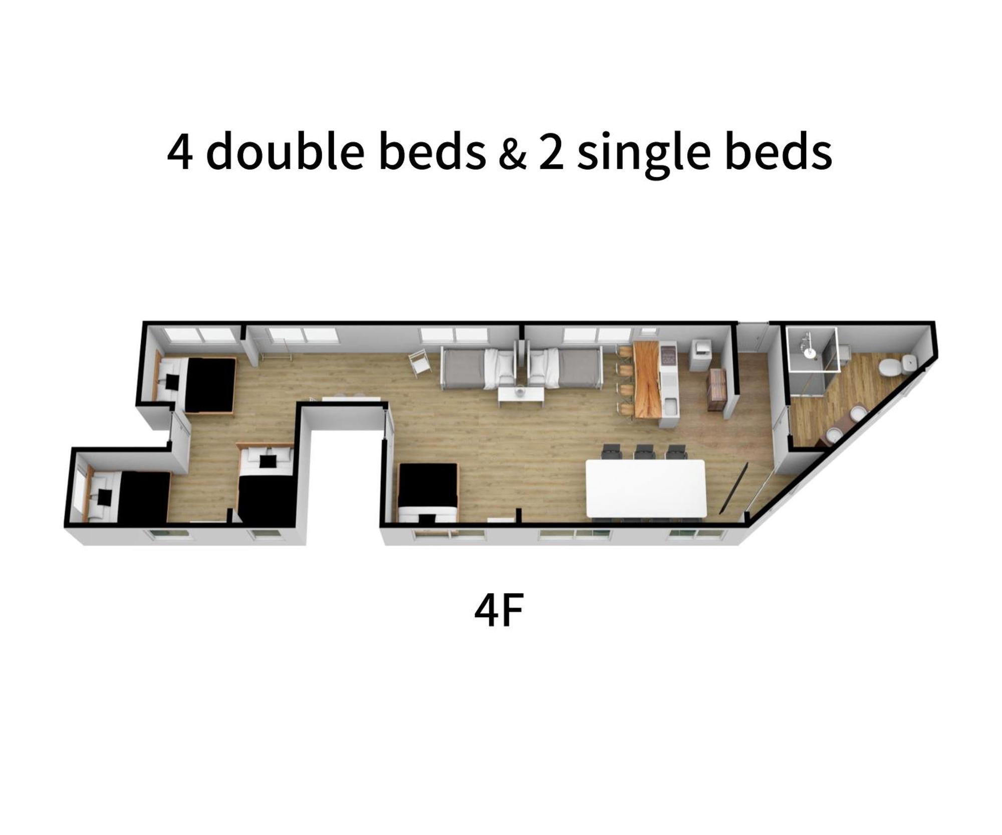 U.House Aparthotel Oszaka Szoba fotó