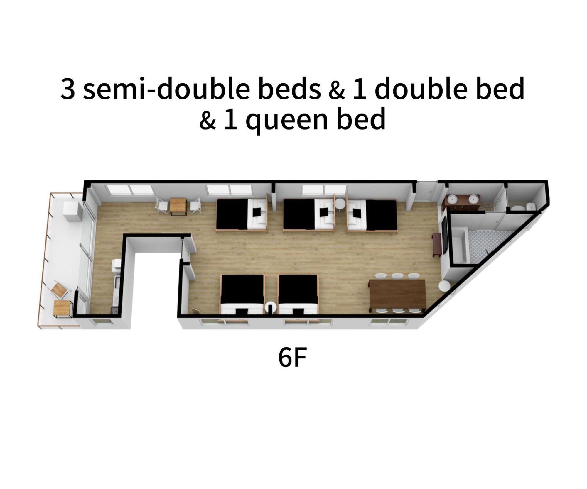 U.House Aparthotel Oszaka Szoba fotó